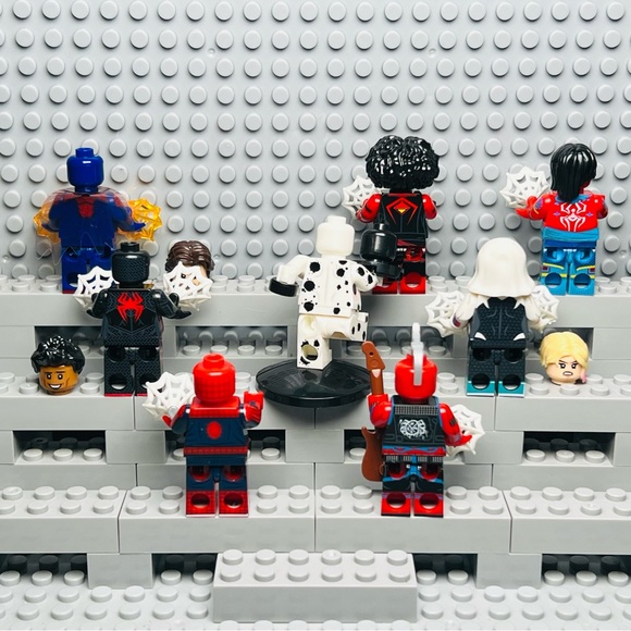 Spider-Man: Across the Spider-Verse Custom Minifigures Lot of 8 - Picture 6 of 6